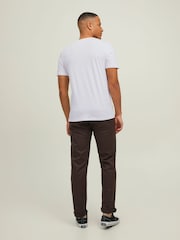 JACK & JONES Black Multipack Logo T-Shirts 3 Pack - Image 5 of 7