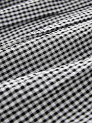 Black/White Gingham 100% Cotton Strappy Sundress (3-16yrs) - Image 8 of 8