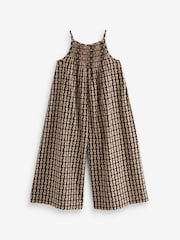Black Printed Wide Leg Jumpsuit (3-16yrs) - Image 6 of 8