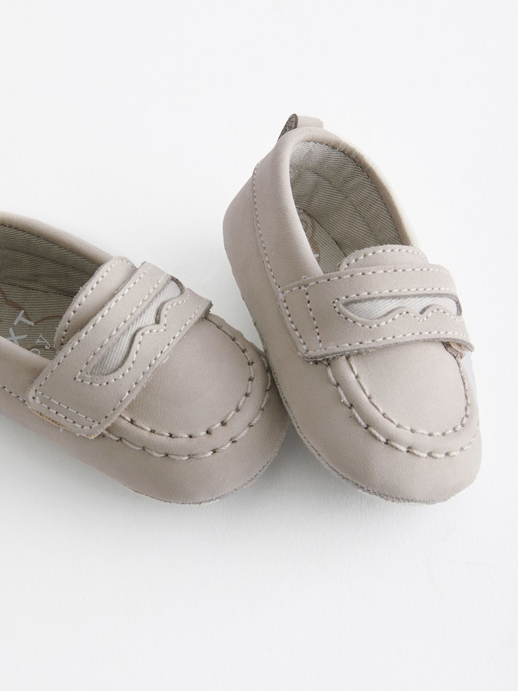 Neutral Moccasin Baby Shoes (0-24mths) - Image 4 of 6