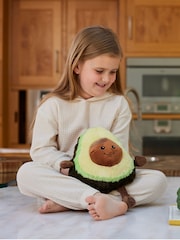 Warmies Green Avocado Heatable Plush Toy - Image 3 of 3