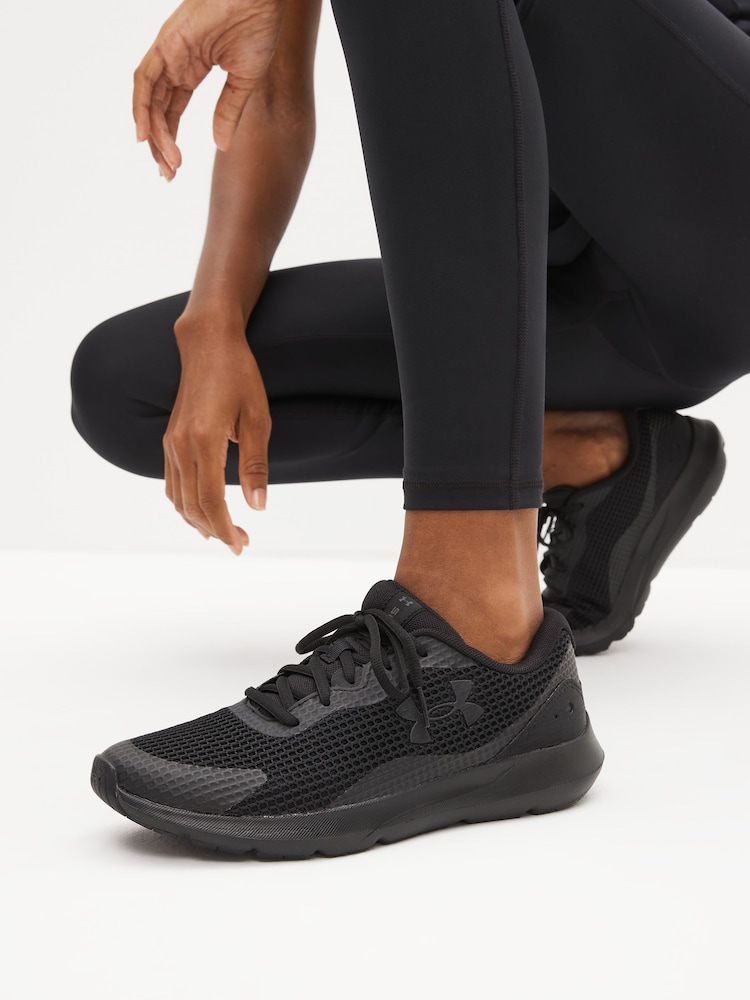 Under Armour Black Surge Trainers - Image 1 of 9