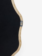Clarke & Clarke Gold Wobble Round Mirror - Image 3 of 4