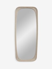 Clarke & Clarke Wooden Oval Mirror - Image 2 of 4
