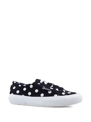 Superga 2750 Polka Dots Black Trainers - Image 1 of 4
