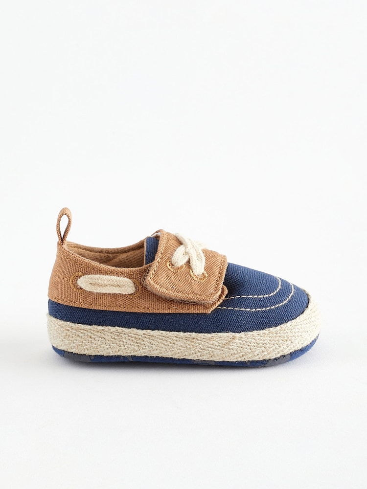 Navy Baby Boat Shoes (0-24mths) - Image 2 of 8