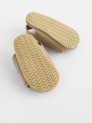 Stone Neutral Touch Fastening Corkbed Baby Sandals (0-24mths) - Image 5 of 6