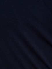 Adrianna Papell Blue Long Sleeve Wrap Dress - Image 7 of 7