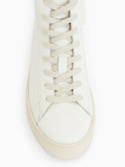 AllSaints White Tana High Tops - Image 4 of 7