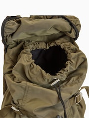 AllSaints Green Ren Hiking Backpack - Image 6 of 6