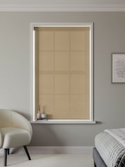 Natural Wheat Simply Plain Made to Measure Roller Blind - Image 2 of 6