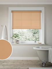 Tan Brown Simply Plain Made to Measure Roller Blind - Image 1 of 6