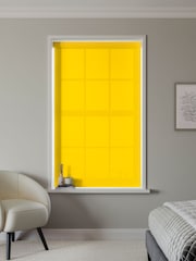 Sunflower Yellow Simply Plain Made to Measure Roller Blind - Image 2 of 6