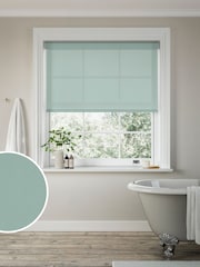 Spa Green Simply Plain Made to Measure Roller Blind - Image 1 of 6