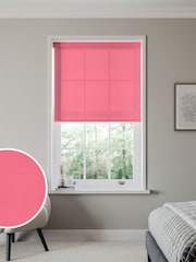 Pink Sorbet Simply Plain Made to Measure Roller Blind - Image 1 of 6