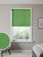 Sage Green Simply Plain Made to Measure Roller Blind - Image 1 of 6