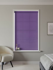 Plum Purple Simply Plain Made to Measure Roller Blind - Image 2 of 6