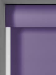 Plum Purple Simply Plain Made to Measure Roller Blind - Image 3 of 6