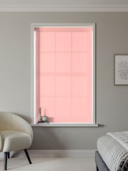 Pink Simply Plain Made to Measure Roller Blind - Image 2 of 6