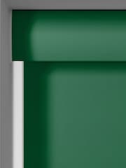 Pine Green Simply Plain Made to Measure Roller Blind - Image 3 of 6