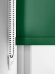 Pine Green Simply Plain Made to Measure Roller Blind - Image 4 of 6