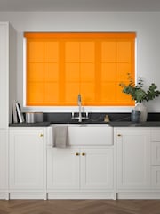 Orange Simply Plain Made to Measure Roller Blind - Image 2 of 6