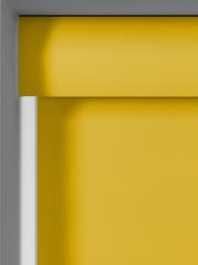 Ochre Yellow Simply Plain Made to Measure Roller Blind - Image 3 of 6