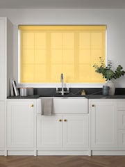 Lemon Yellow Simply Plain Made to Measure Roller Blind - Image 2 of 6