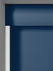 Ink Blue Simply Plain Made to Measure Roller Blind - Image 3 of 6