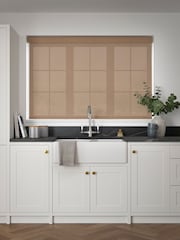 Coco Brown Simply Plain Made to Measure Roller Blind - Image 2 of 6