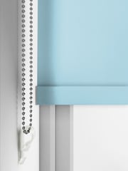 Breeze Blue Simply Plain Made to Measure Roller Blind - Image 4 of 6