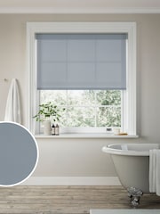 Ash Grey Simply Plain Made to Measure Roller Blind - Image 1 of 6