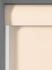 Almond Natural Simply Plain Made to Measure Roller Blind - Image 3 of 6