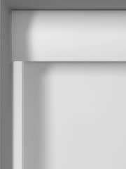 White Waterproof Zello Made to Measure Roller Blind - Image 3 of 6
