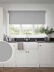 Light Grey Waterproof Zello Made to Measure Roller Blind - Image 1 of 6