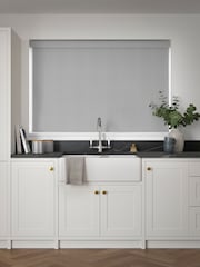 Light Grey Waterproof Zello Made to Measure Roller Blind - Image 2 of 6