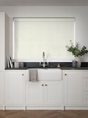 Cream Waterproof Zello Made to Measure Roller Blind - Image 2 of 6