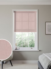 Rose Pink Leela Made to Measure Roller Blind - Image 1 of 6