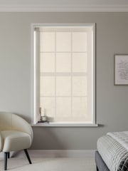 Cream Leela Made to Measure Roller Blind - Image 2 of 6