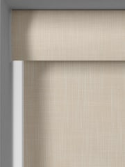 Cream Leela Made to Measure Roller Blind - Image 3 of 6