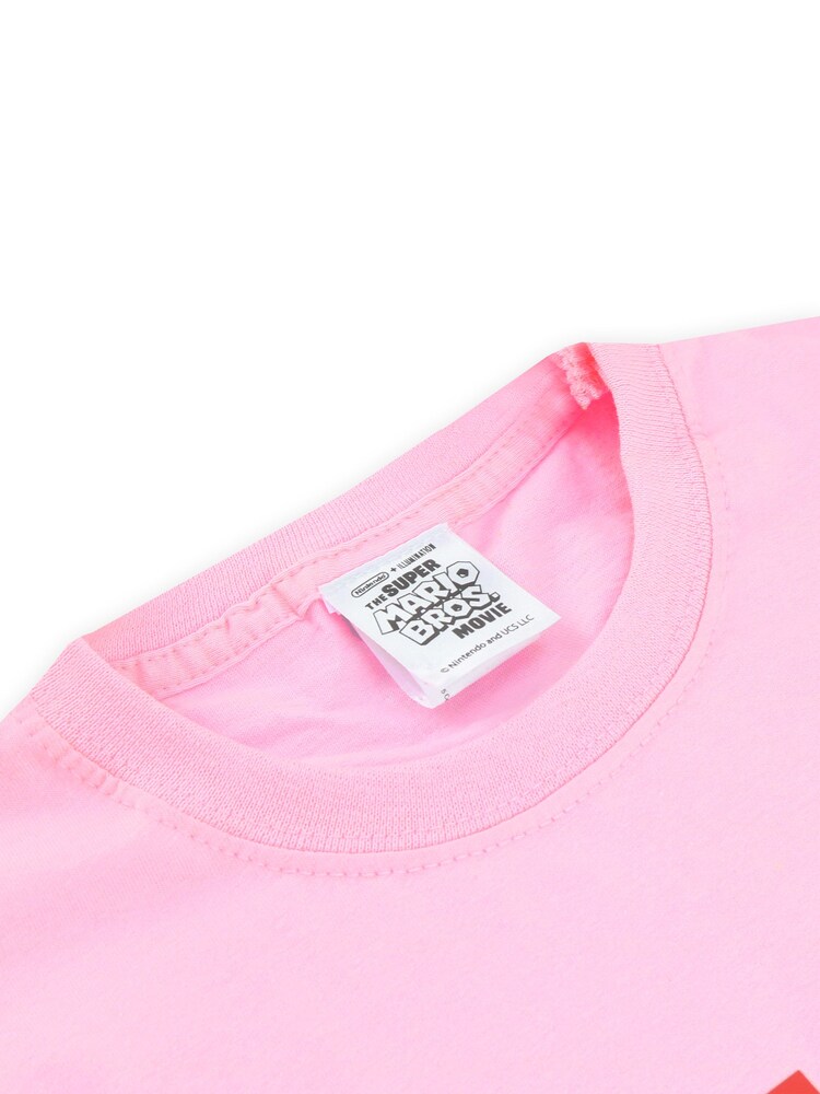 Character Pink Movie Super Mario T-Shirt - Image 2 of 4