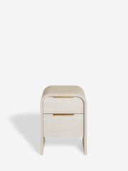 Light Natural Mia Oak Effect Bedside Table - Image 9 of 10