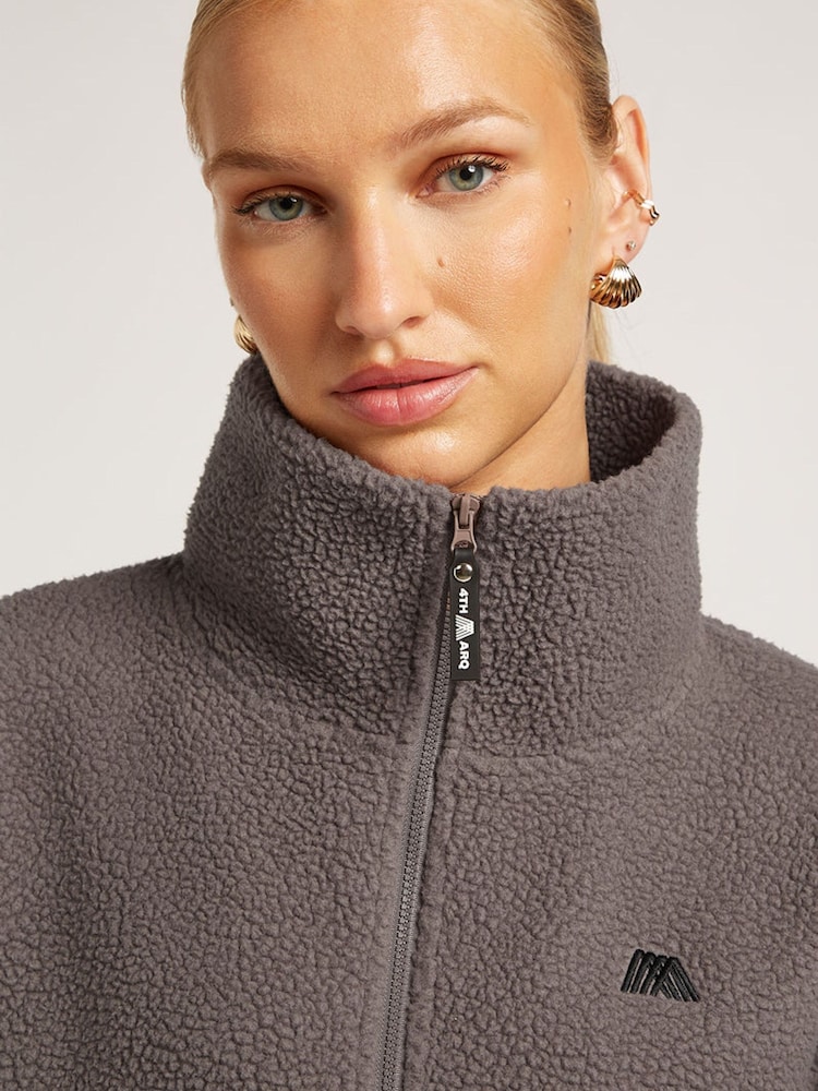 4th Arq Purple Alix Half-Zip Fleece - Image 5 of 5