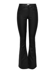 ONLY Black Coated Flared Blush Jeans - Image 5 of 6