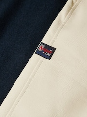 Blau - Superdry Varsity Bomberjacke im College-Stil - Bild 4 von 5