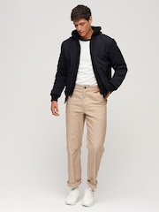 Superdry Black Military Hooded MA1 Bomber Jacket - Image 2 of 5