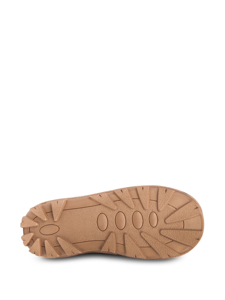 Just Sheepskin™ Brown Ladies Mini Grace Sheepskin Boots - Image 5 of 5