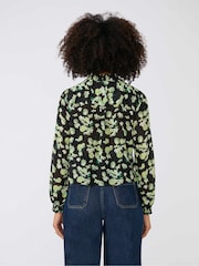 Ro&Zo Green Daisy Floral Peplum Top - Image 2 of 7
