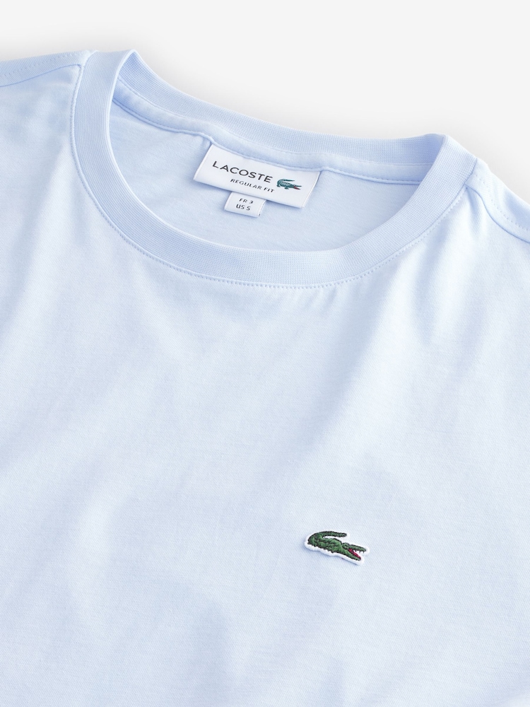 Lacoste Regular Fit Sports 100% Cotton T-Shirt - Image 5 of 6
