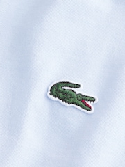 Голубой - Lacoste Regular Fit Sports 100% Cotton T-Shirt - Image 6 of 6